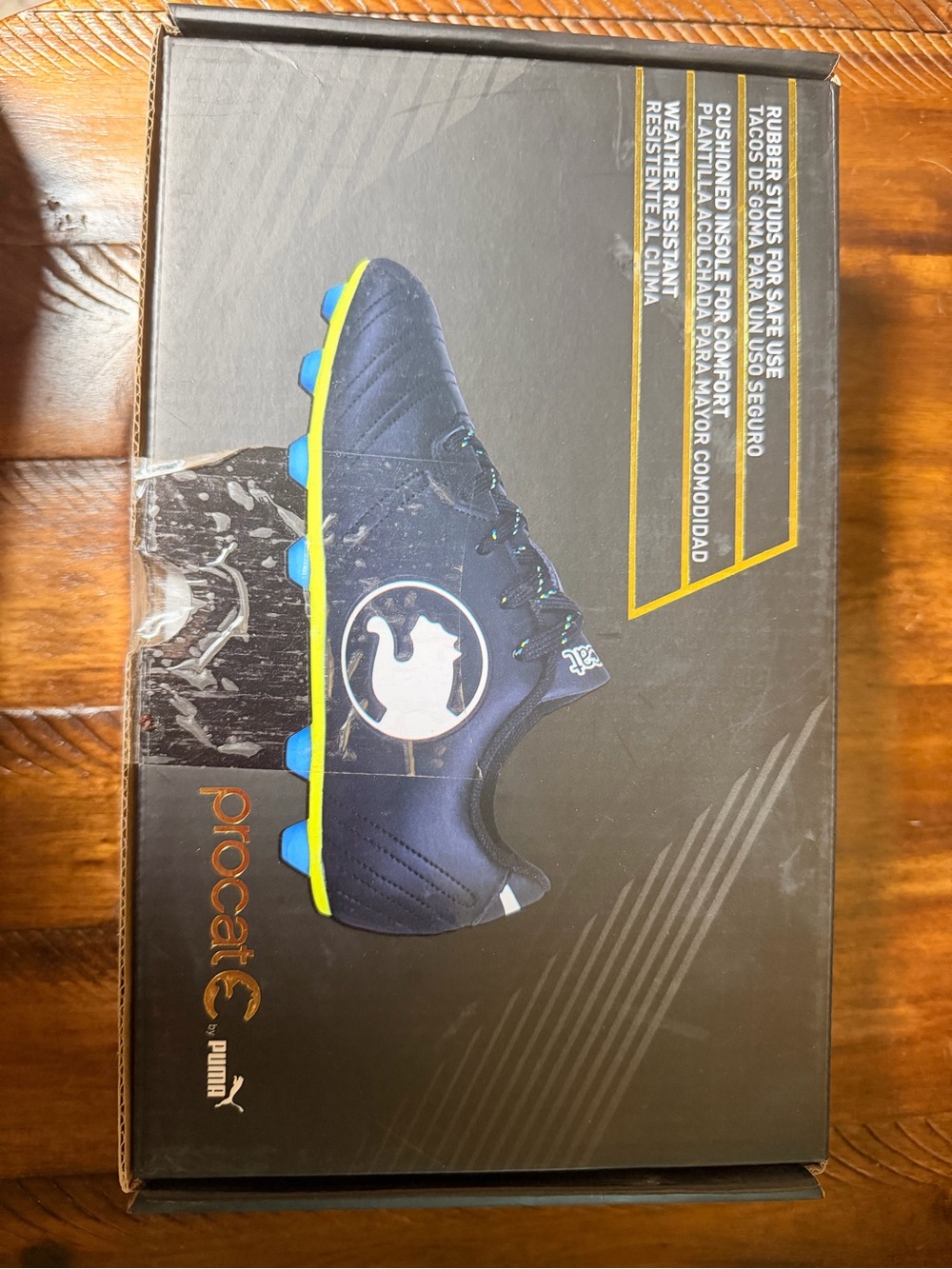 Puma Procat Speed Force Cleat- Kids 12y